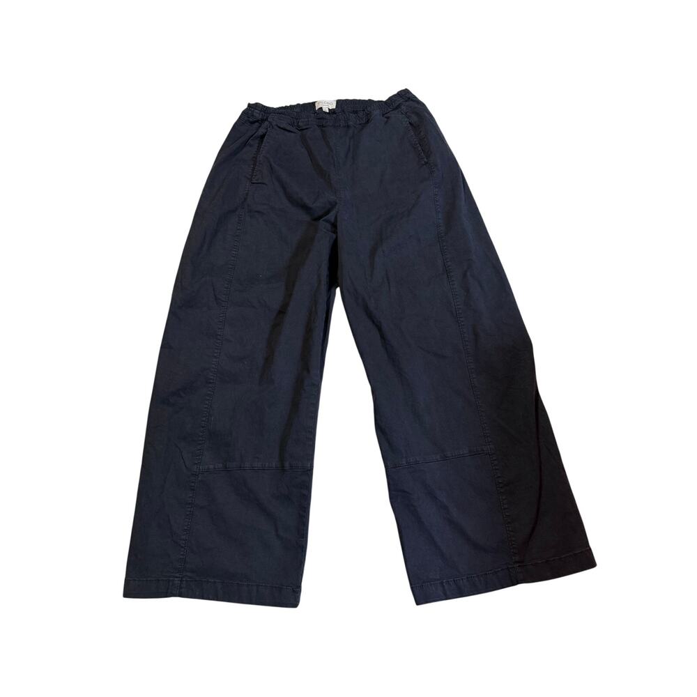 Pilcro Pants Women's LT Black Wide Leg Patch Pockets